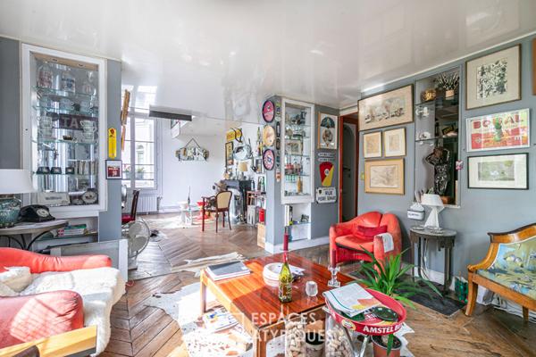 Duplex de caractère au calme d’une cour – Palais de l’Elysée