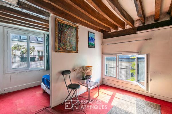 Duplex de caractère au calme d’une cour – Palais de l’Elysée