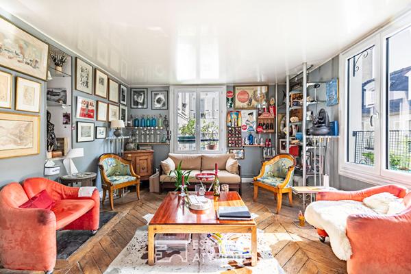 Duplex de caractère au calme d’une cour – Palais de l’Elysée