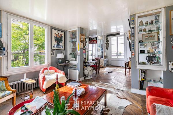 Duplex de caractère au calme d’une cour – Palais de l’Elysée