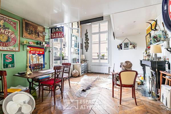 Duplex de caractère au calme d’une cour – Palais de l’Elysée