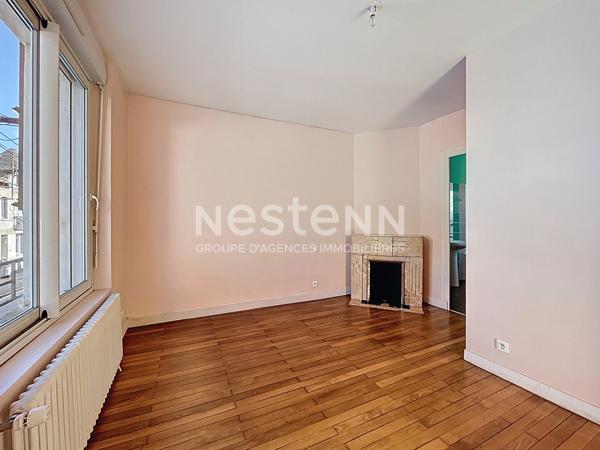 Maison quartier Mairie de Chantenay NANTES - 3 chambres et un bureau, garage et espace extérieur