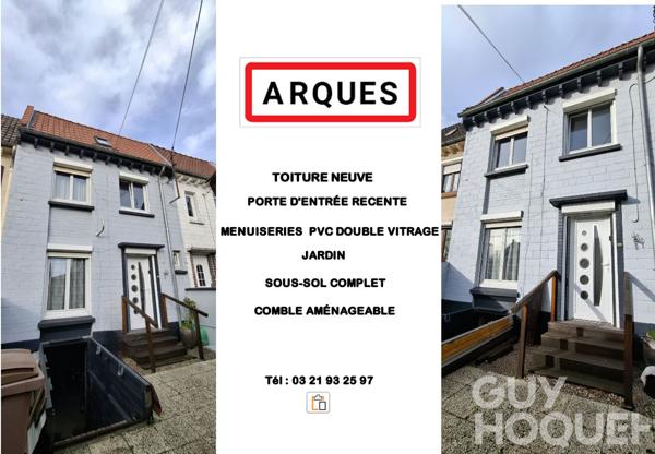 Maison à vendre à Arques - Référence RPN1149