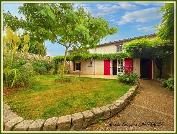Maison à vendre 7 pièces LES EGLISES D'ARGENTEUIL (17) / STUDIO INDEPENDANT