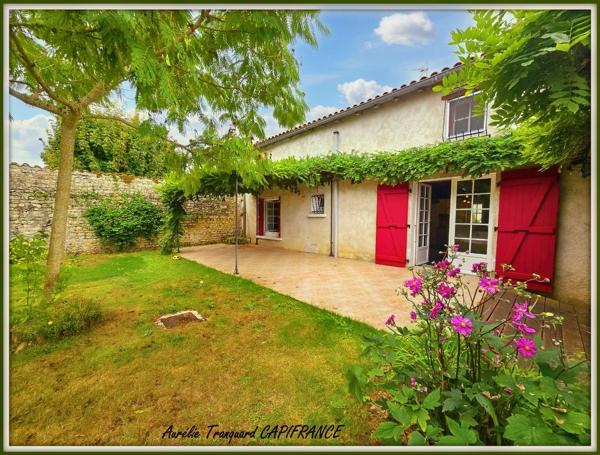 Maison à vendre 7 pièces LES EGLISES D'ARGENTEUIL (17) / STUDIO INDEPENDANT