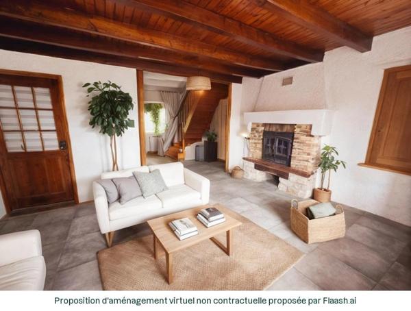 Maison à vendre 7 pièces LES EGLISES D'ARGENTEUIL (17) / STUDIO INDEPENDANT