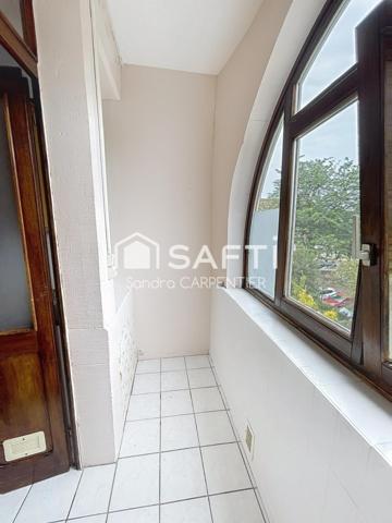 Bel appartement de 61m2 avec une extension possible de 13m² (25m² au sol) et un jardin de 55m²