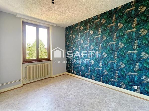 Bel appartement de 61m2 avec une extension possible de 13m² (25m² au sol) et un jardin de 55m²