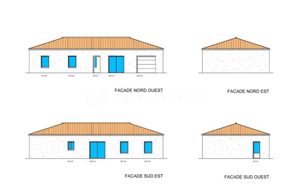 Pavillon de 103,88 m²