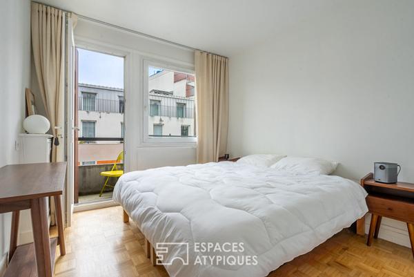 Appartement d’architecte avec balcons