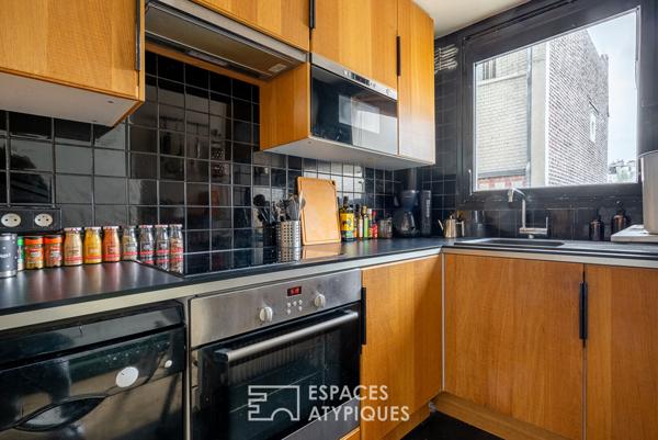 Appartement d’architecte avec balcons