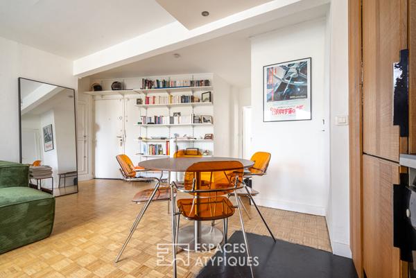 Appartement d’architecte avec balcons