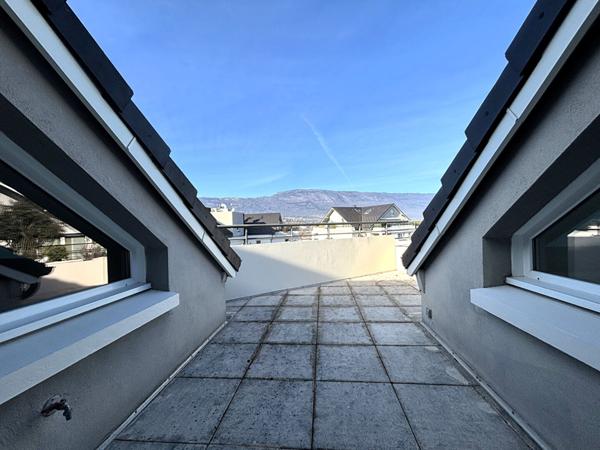 Splendide appartement-terrasses aux triples expositions en dernier étage avec dépendances, dans le quartier prisé de Bissy