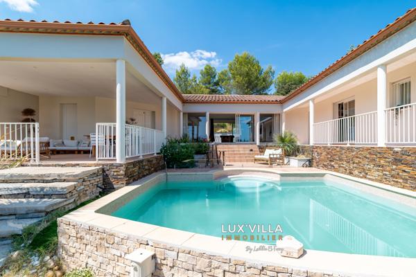 Saint-Gély-du-Fesc (34980) Maison familiale de Plain-pied avec vue dégagée à 15 min de Montpellier – Environnement exceptionnel