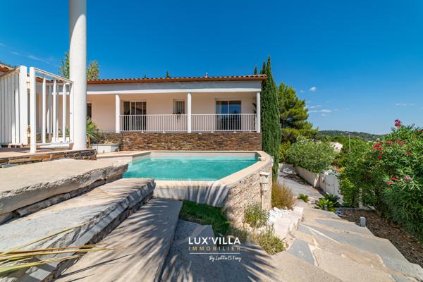 Saint-Gély-du-Fesc (34980) Maison familiale de Plain-pied avec vue dégagée à 15 min de Montpellier – Environnement exceptionnel