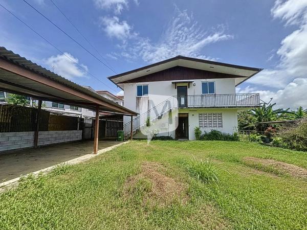 DPT GUYANE, à vendre SINNAMARY maison T6 ou 2 apparts T3 de 181 m2