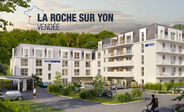 Appartement La Roche Sur Yon 1 pièce(s) 27.85 m2 La roche sur yon