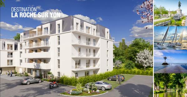 Appartement La Roche Sur Yon 1 pièce(s) 27.85 m2 La roche sur yon