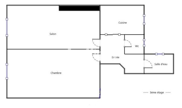 Appartement 2 pièces - 33 m²