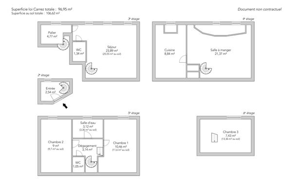 Appartement Paris 5e - MAÎTRE ALBERT