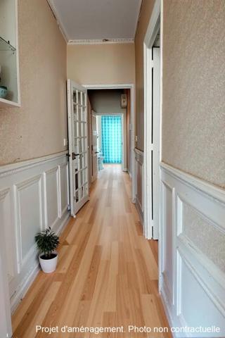 Mancelle 2 chambres et 1 bureau