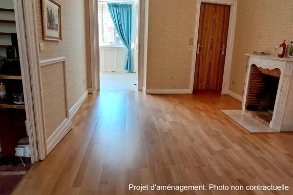 Mancelle 2 chambres et 1 bureau