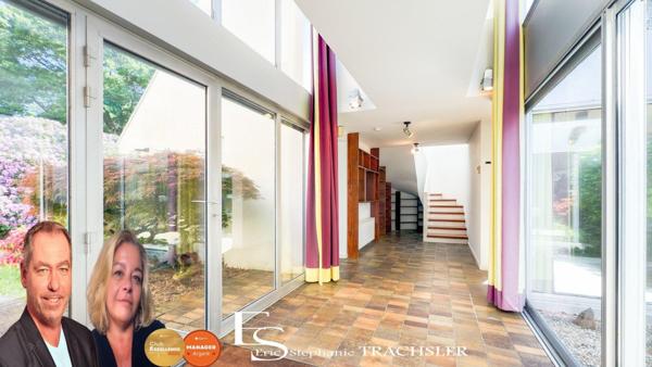 Maison d’architecte d’exception – 304 m² habitables sur 2,7 ha arborés – Changé (72560), aux portes du Mans