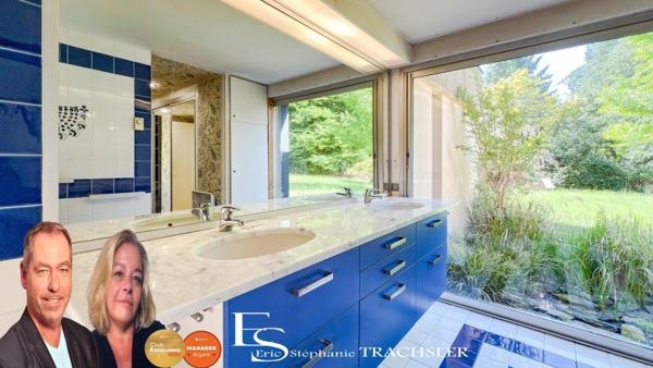 Maison d’architecte d’exception – 304 m² habitables sur 2,7 ha arborés – Changé (72560), aux portes du Mans