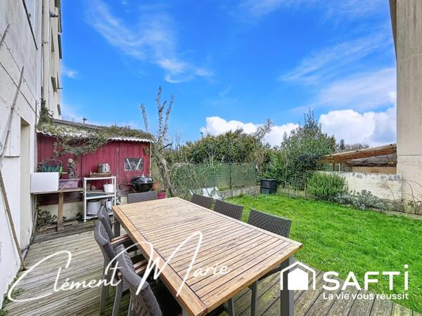 Maison familiale 119 m2 habitable sur 3 niveaux avec 4 chambres, terrasse et garage !!!