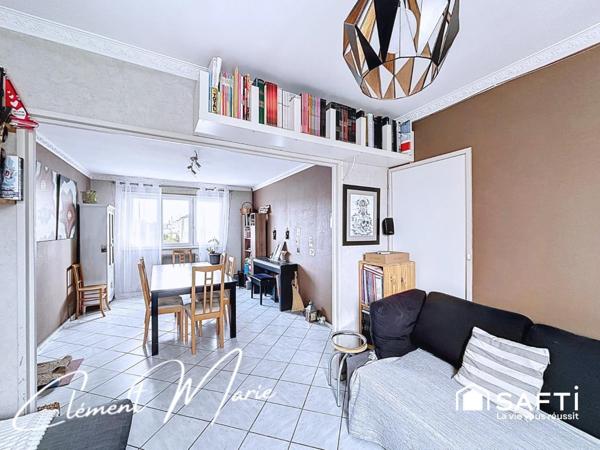 Maison familiale 119 m2 habitable sur 3 niveaux avec 4 chambres, terrasse et garage !!!