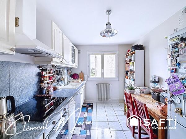 Maison familiale 119 m2 habitable sur 3 niveaux avec 4 chambres, terrasse et garage !!!