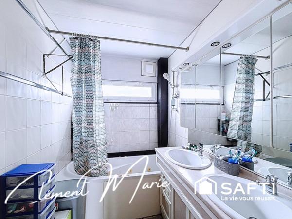 Maison familiale 119 m2 habitable sur 3 niveaux avec 4 chambres, terrasse et garage !!!