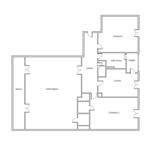 APPARTEMENT T3 A LOUER - CALUIRE ET CUIRE Bissardon 69.8 m 2 1 201 € charges comprises par mois