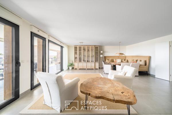 Appartement d’exception en résidence de standing avec double garage et vue mer