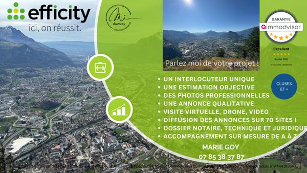 Appartement 2 pièces - 29 m² Exclusivité efficity