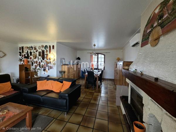 Maison individuelle de plain-pied – 4 chambres – Terrain 3 452 m²