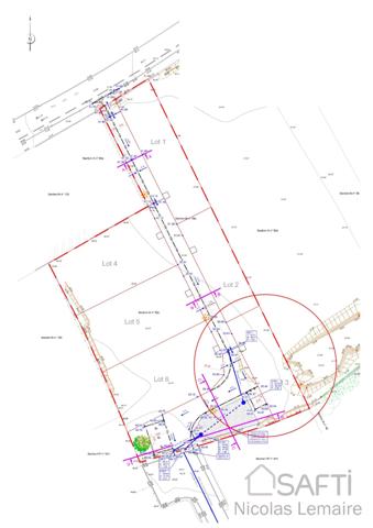 A vendre très beau terrain d'une superficie de 285 m² libre de constructeur LOT N° 3 sur NIORT proche zone commerciale.
