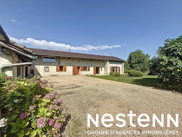 A vendre : Belle propriete avec grand terrain et vue degagee - proche CRECHES SUR SAONE 71680