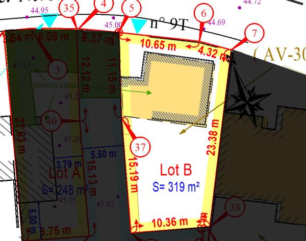 Achat Terrain - 65 m² (réf : AM-OG26118x)