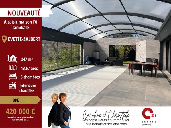 Maison
         7 pièces
        - 247 m² 420 000 € *