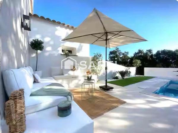 Villa rénovée - Piscine chauffée - 4 suites parentales -