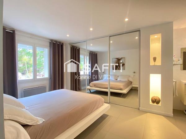 Villa rénovée - Piscine chauffée - 4 suites parentales -