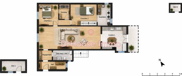 Appartement à vendre 5 pièces de 140 m²