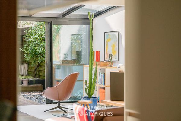 Loft avec jardin japonais aux Chartrons