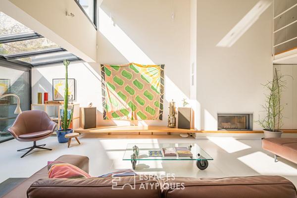 Loft avec jardin japonais aux Chartrons