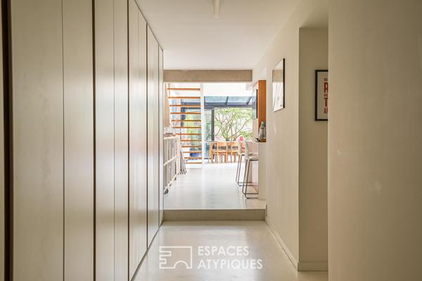 Loft avec jardin japonais aux Chartrons