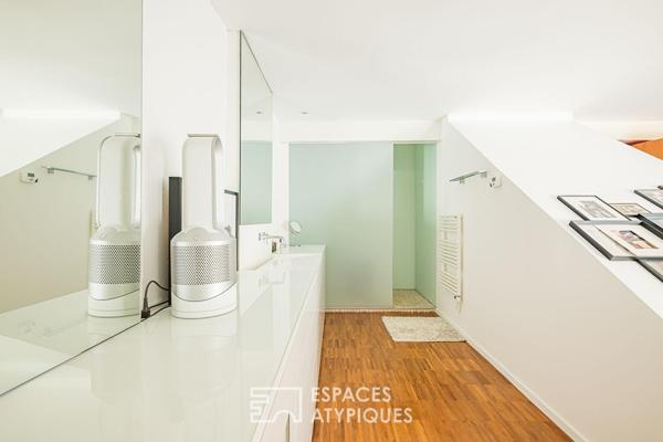 Loft avec jardin japonais aux Chartrons