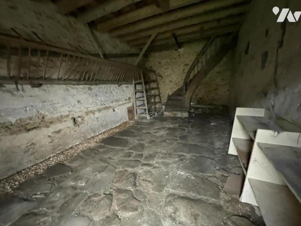  DEUX MAISONS mitoyennes avec cour et grandes dépendances au cœur de BALLON ST MARS