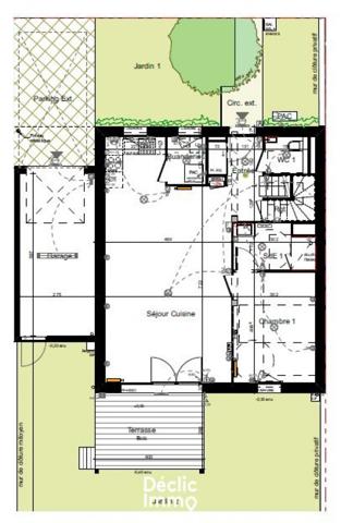 Vente maison contemporaine Perigny, 128m² 5 pièces 564 000€ avec garage