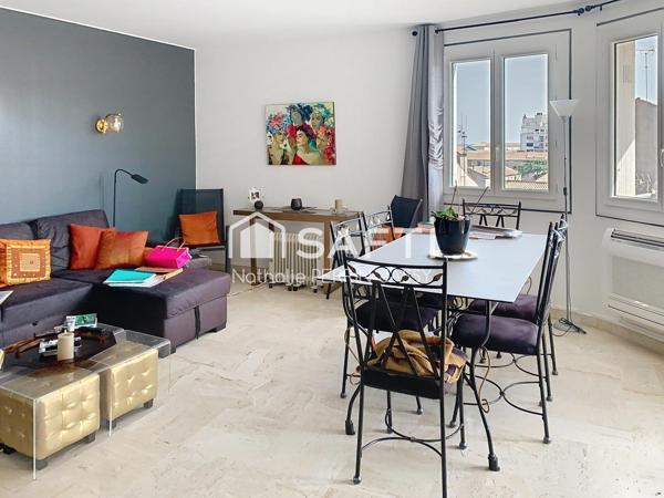 Appartement très lumineux, au bord des Allées Paul Riquet